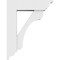 Ekena Millwork Standard Legacy Architectural Grade PVC Bracket With Traditional Ends, 5"W x 14"D x 18"H BKTP05X14X18LEC01 - alternate 2